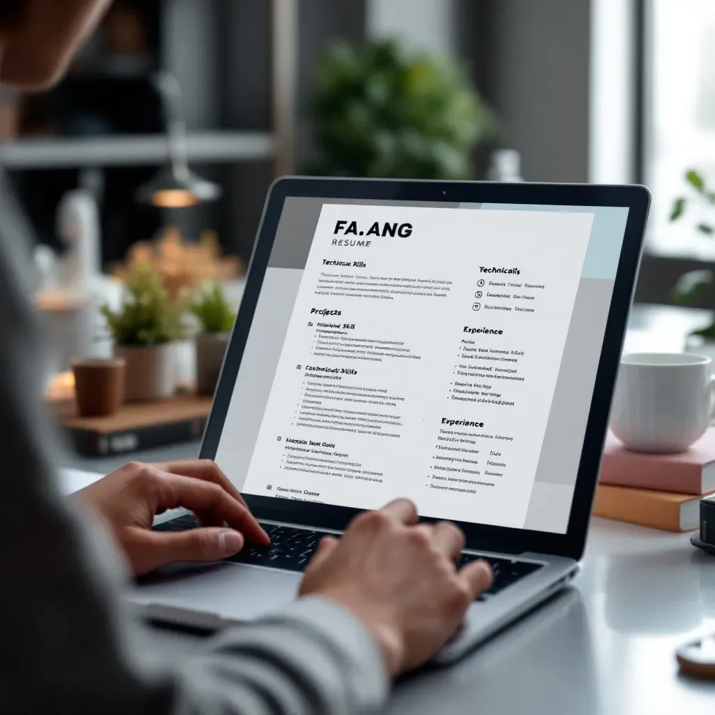 Cover image for Comment Créer un CV Parfait pour les FAANG: Guide Complet pour le Marché Français