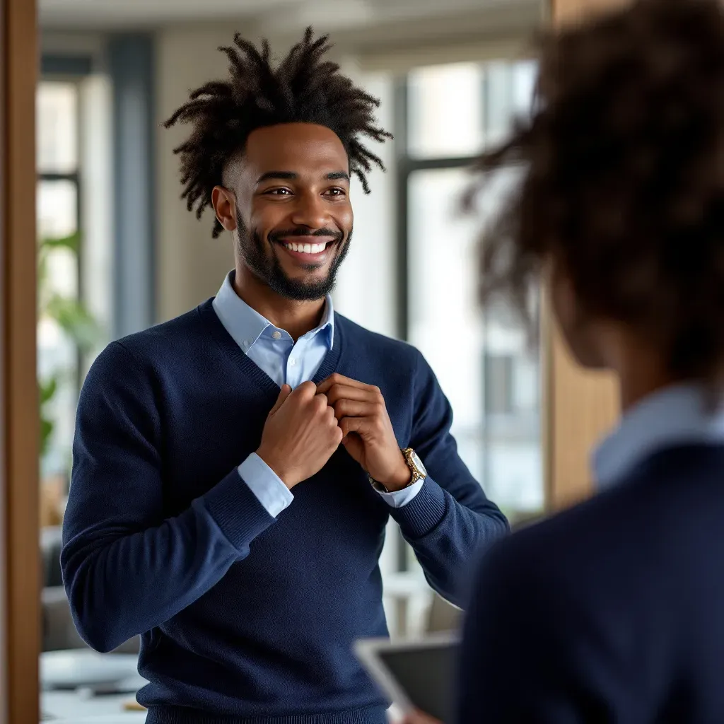 Cover image for Can You Wear a Sweater or Polo Shirt to a Job Interview?